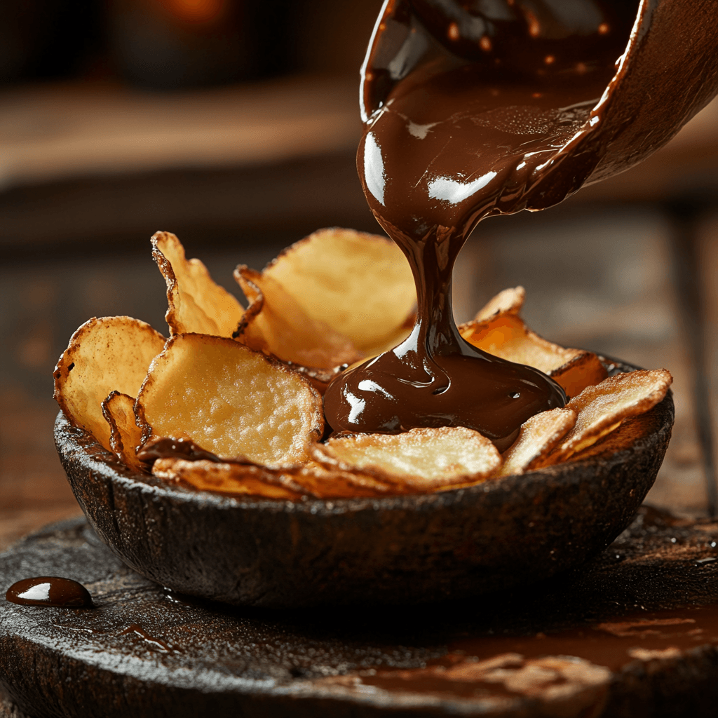 Chocolate Covered Potato Chips