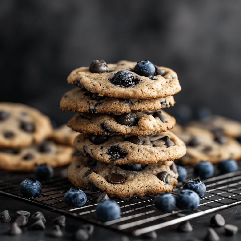 Blueberry Chocolate Chip Cookies