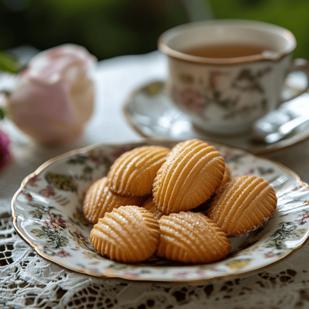 madeline cookies recipe using cream