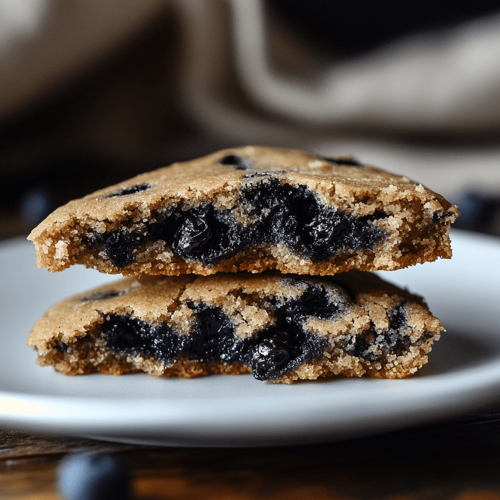 Blueberry Chocolate Chip Cookies