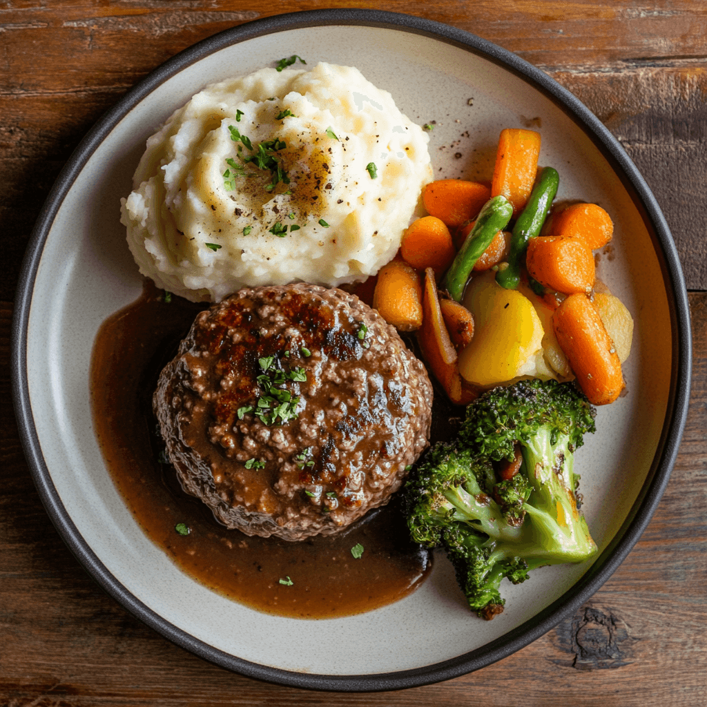 Salisbury Steak Recipe with Ground Chicken
