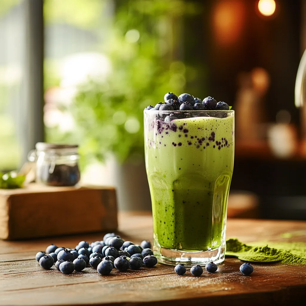 Blueberry Matcha