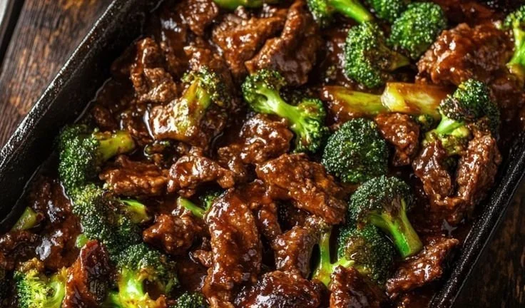 Beef and Broccoli Stir-Fry with vibrant vegetables and tender beef slices