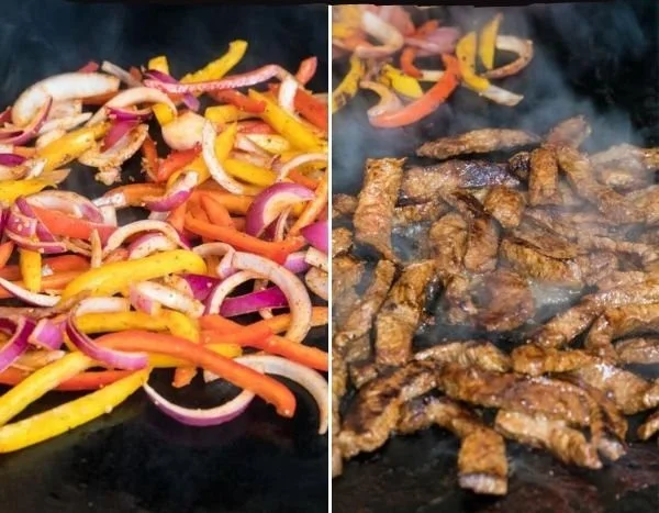 Blackstone Steak Fajitas