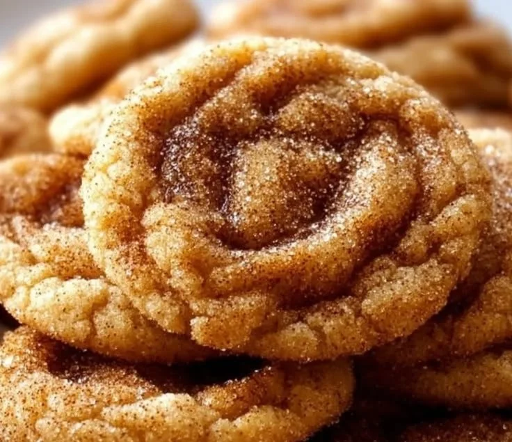 Brown Sugar Caramel Crinkle Cookies