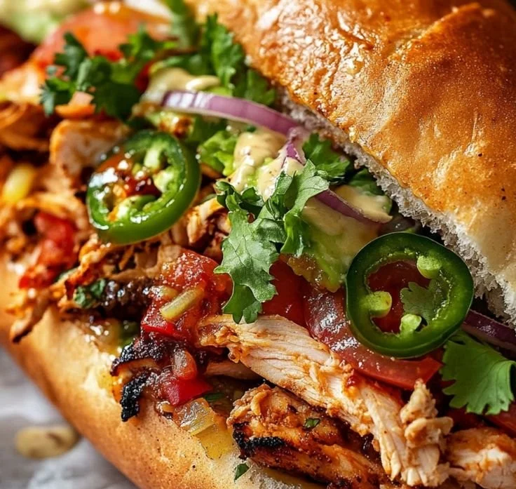 Chicken Torta Sandwich