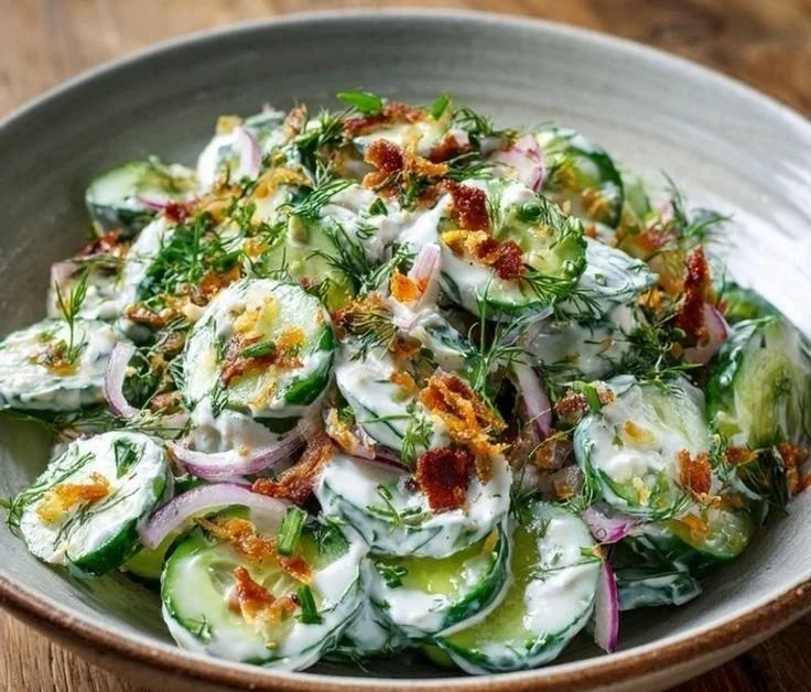 Cucumber Ranch Crack Salad