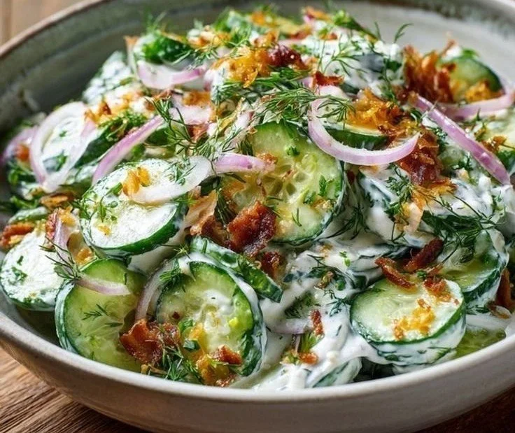 Cucumber Ranch Crack Salad