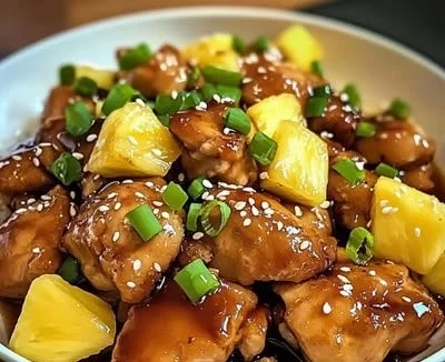 Discover the Flavorful Sticky Teriyaki Chicken with Pineapple Recipe