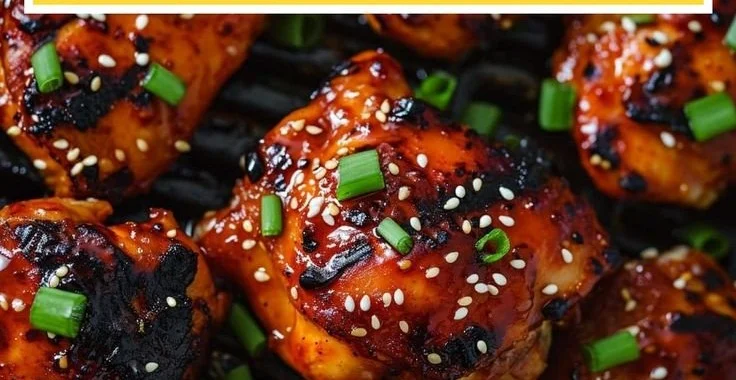 Grilled Korean Chicken Thighs