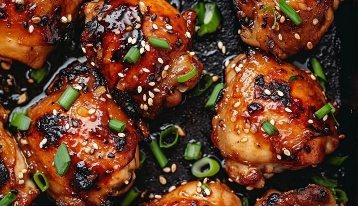 Grilled Korean Chicken Thighs