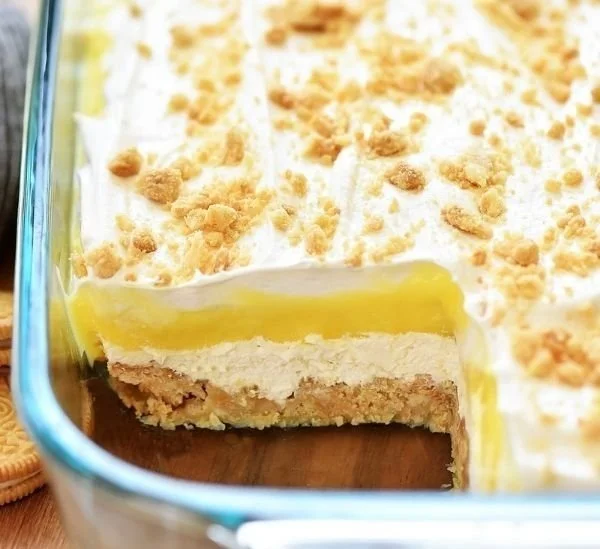 Heavenly Oreo Lemon Dessert