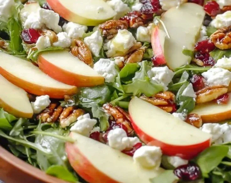 Honeycrisp Apple and Feta Salad