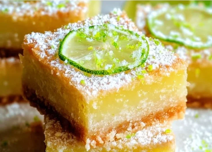 Key Lime Bars Citrus Treat