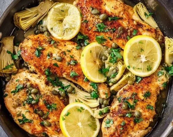 Lemon Artichoke Chicken