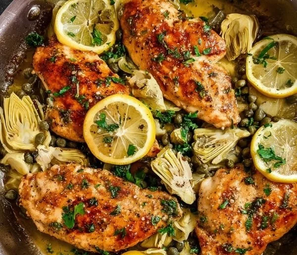 Lemon Artichoke Chicken