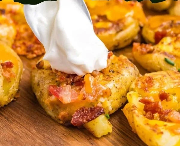 Loaded Smashed Potatoes