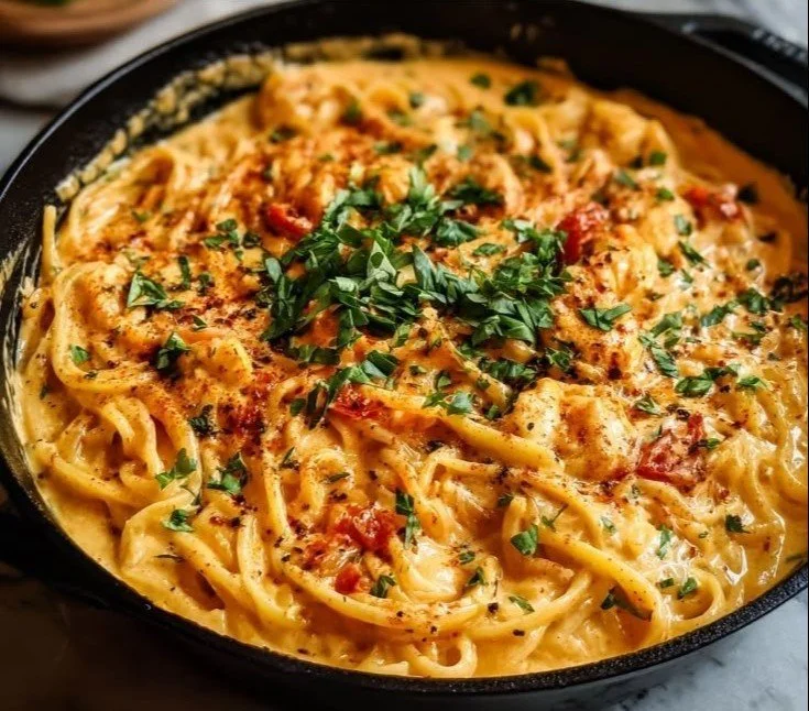 One Pan Creamy Tomato Pasta