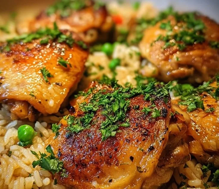 One-Pot Chicken and Rice