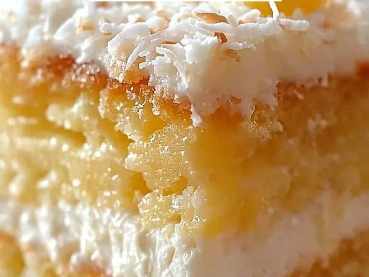Pineapple Coconut Dream Cake