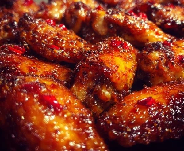 Pineapple Cowboy Candy Chicken Wings