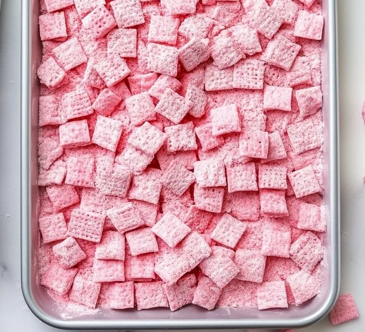 Strawberry Shortcake Puppy Chow