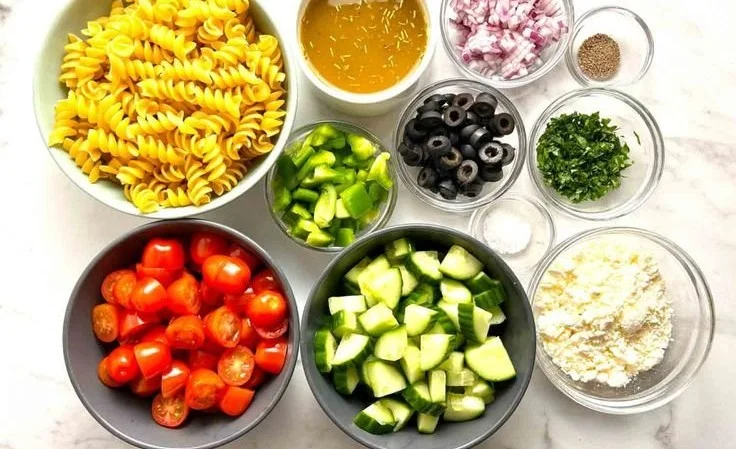 The Best Pasta Salad with Italian Dressing