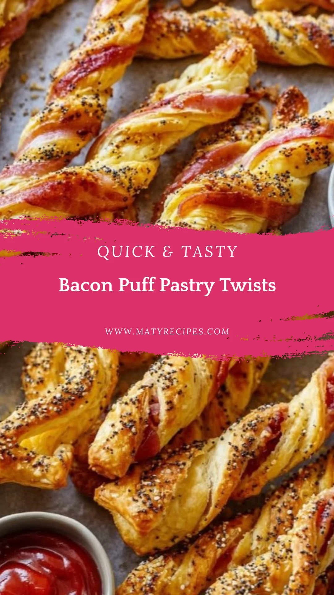 Bacon Puff Pastry Twists