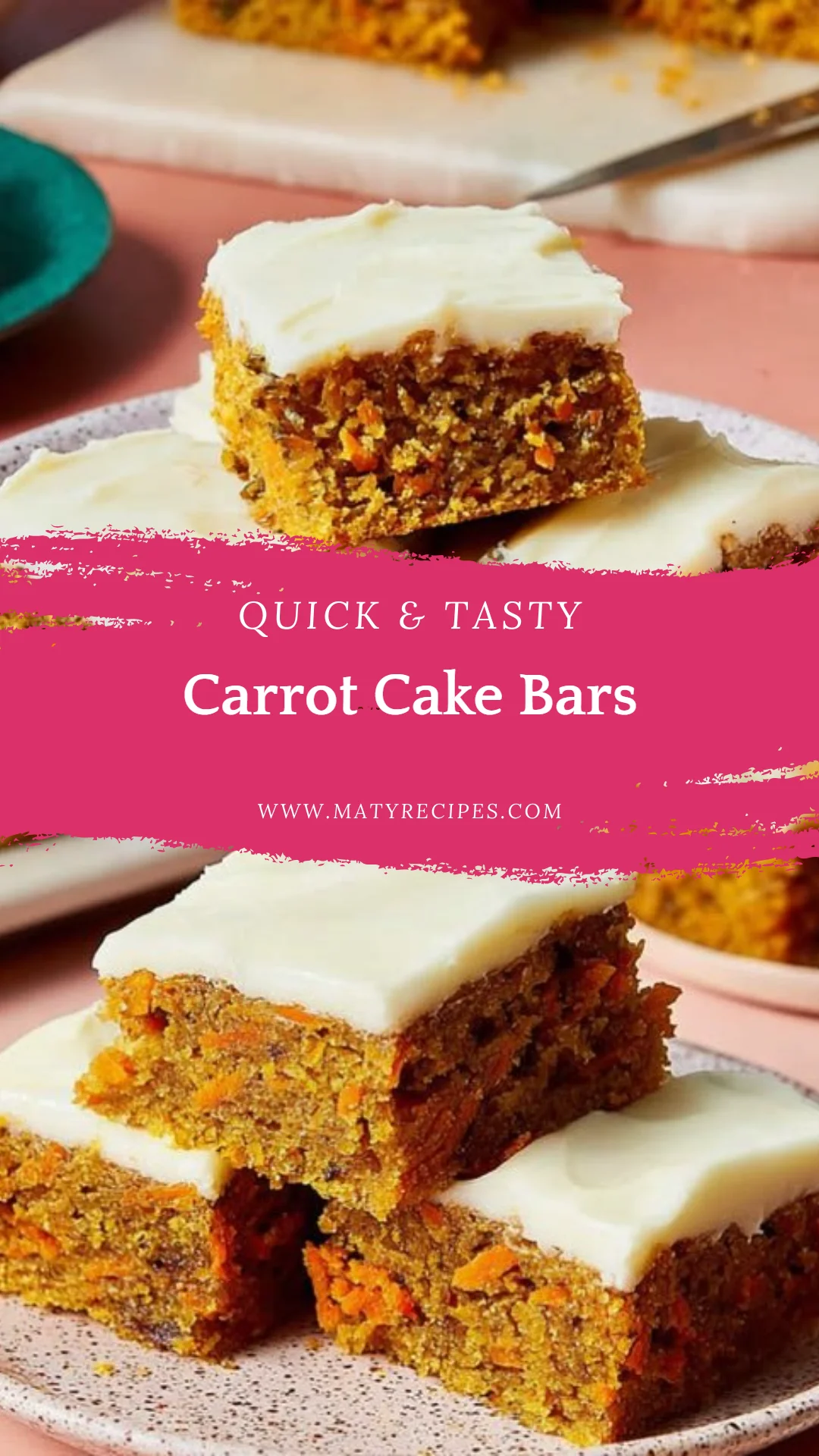 Carrot Cake Bars