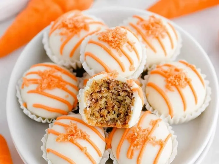Carrot Cake Cheesecake Bites