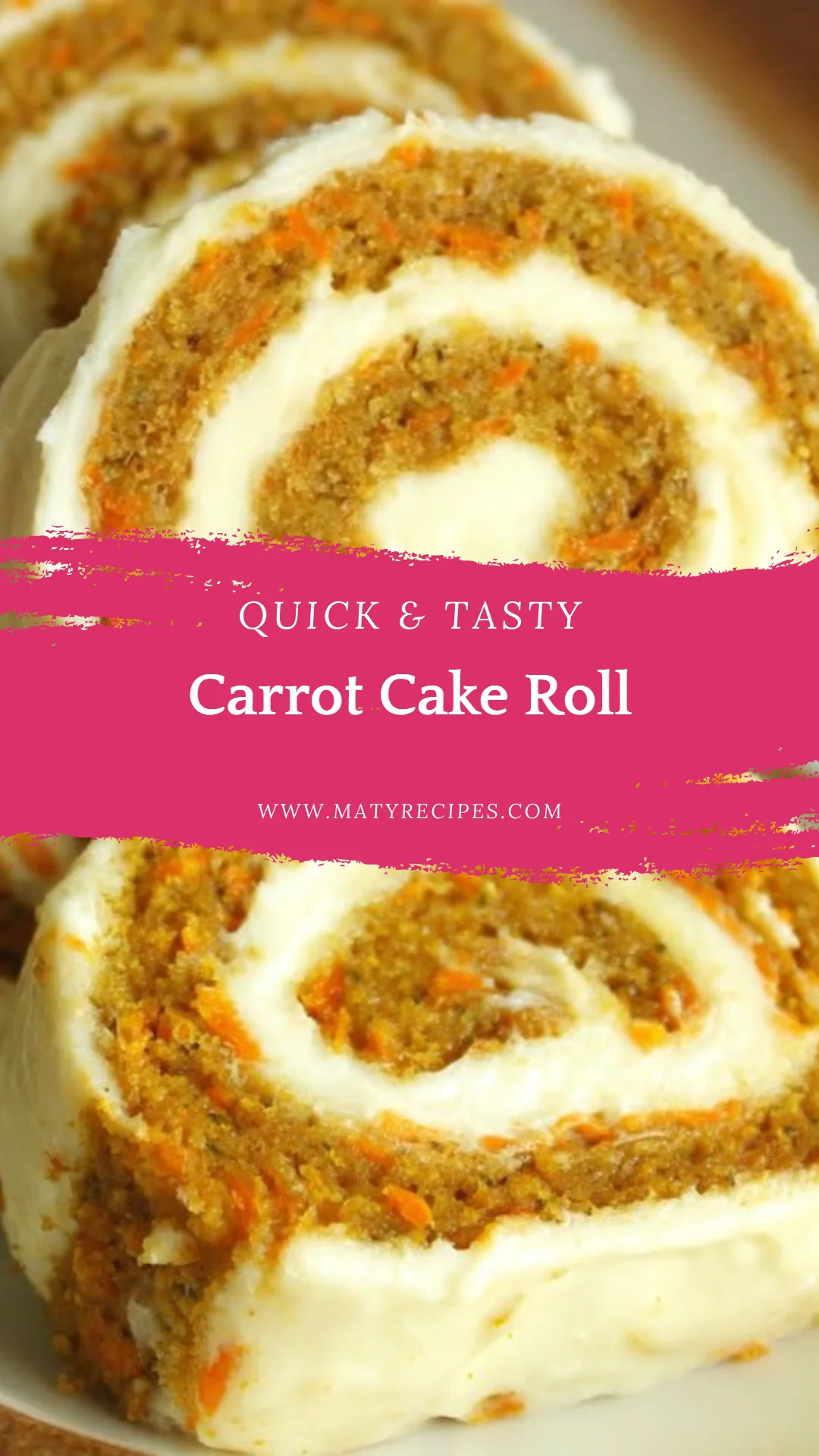 Carrot Cake Roll