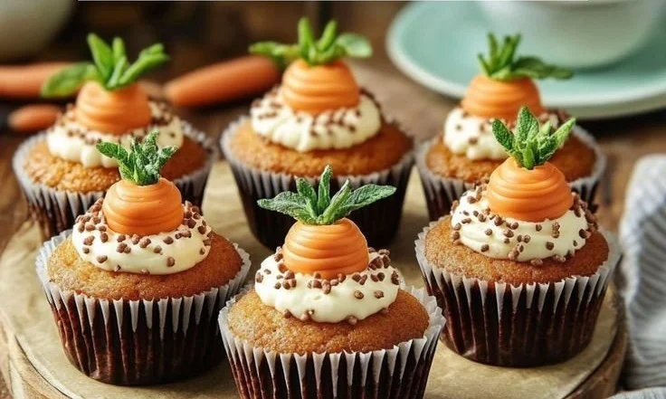 Carrot Patch Cupcakes
