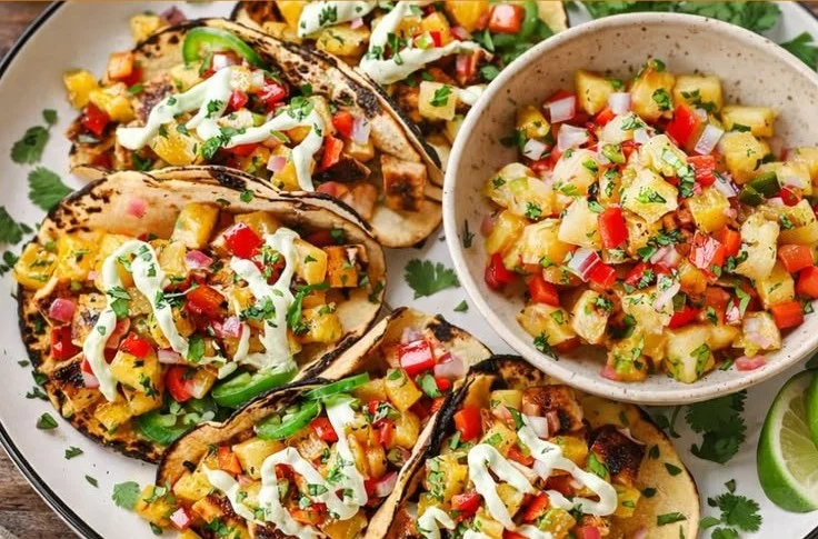 Chili Lime Chicken Tacos