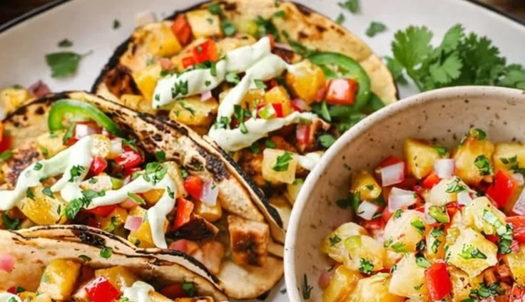 Chili Lime Chicken Tacos