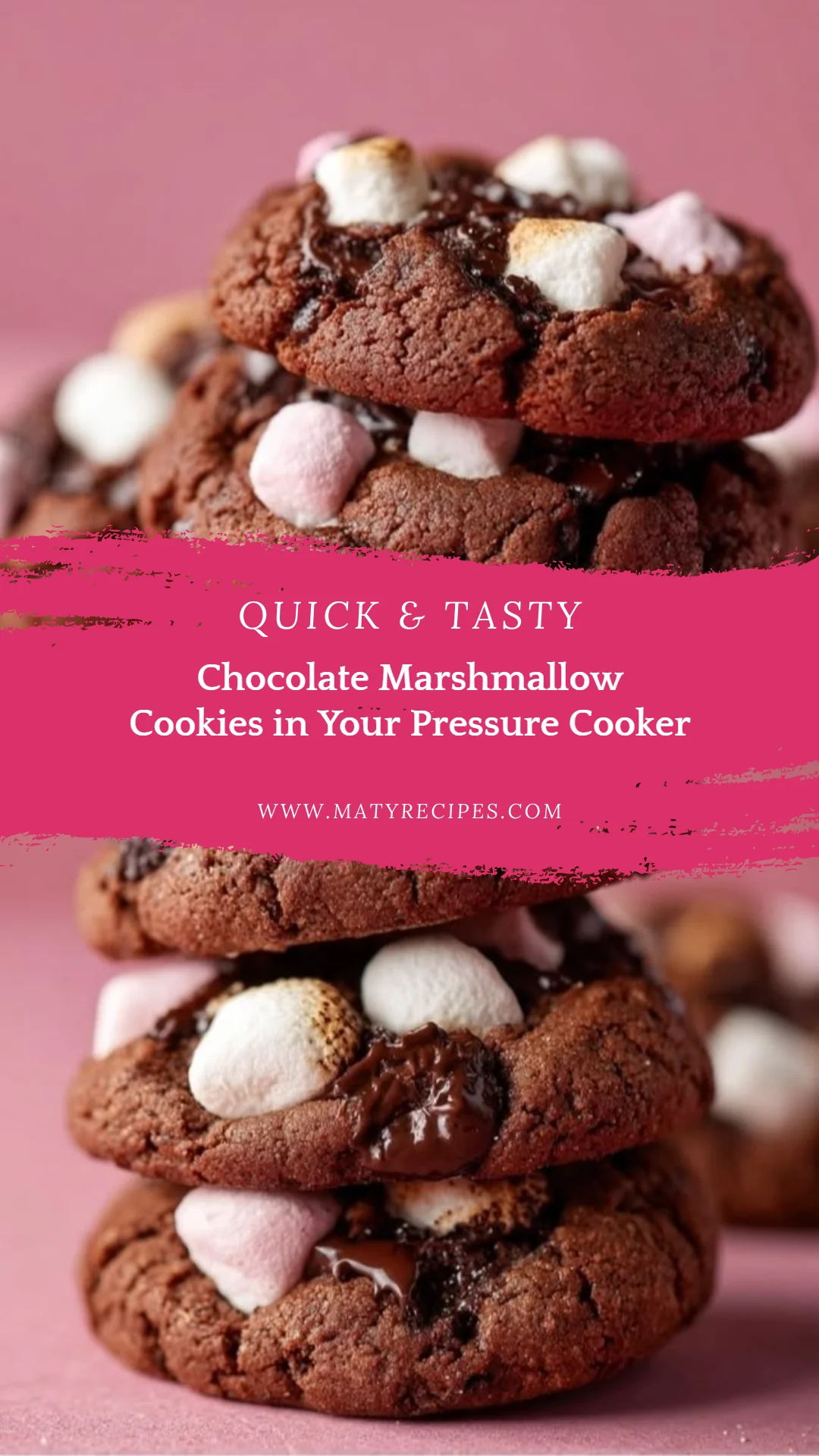 Chocolate Marshmallow Cookies in Your Pressure Cooker