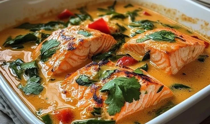 Coconut Curry Salmon
