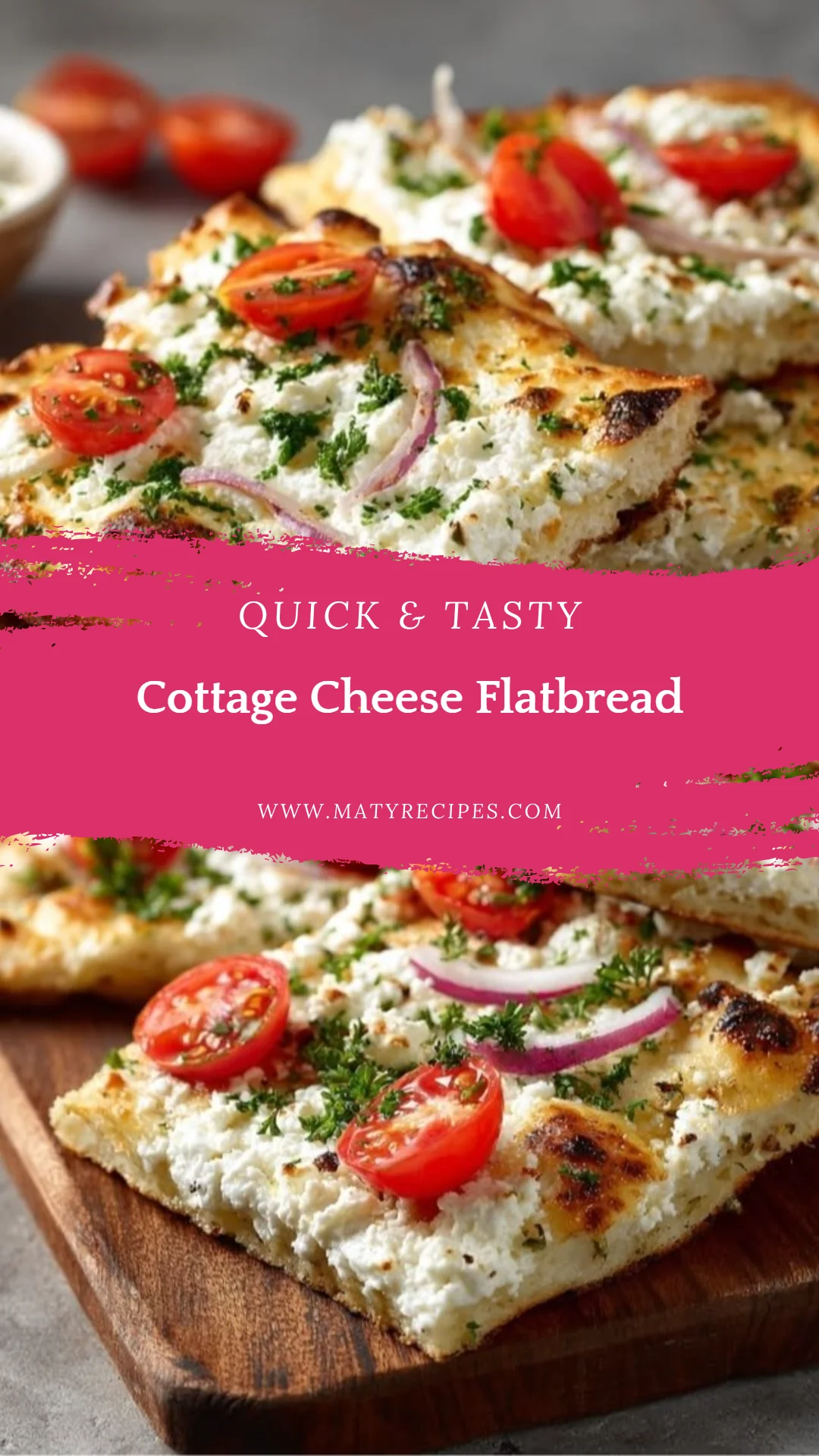 Cottage Cheese Flatbread