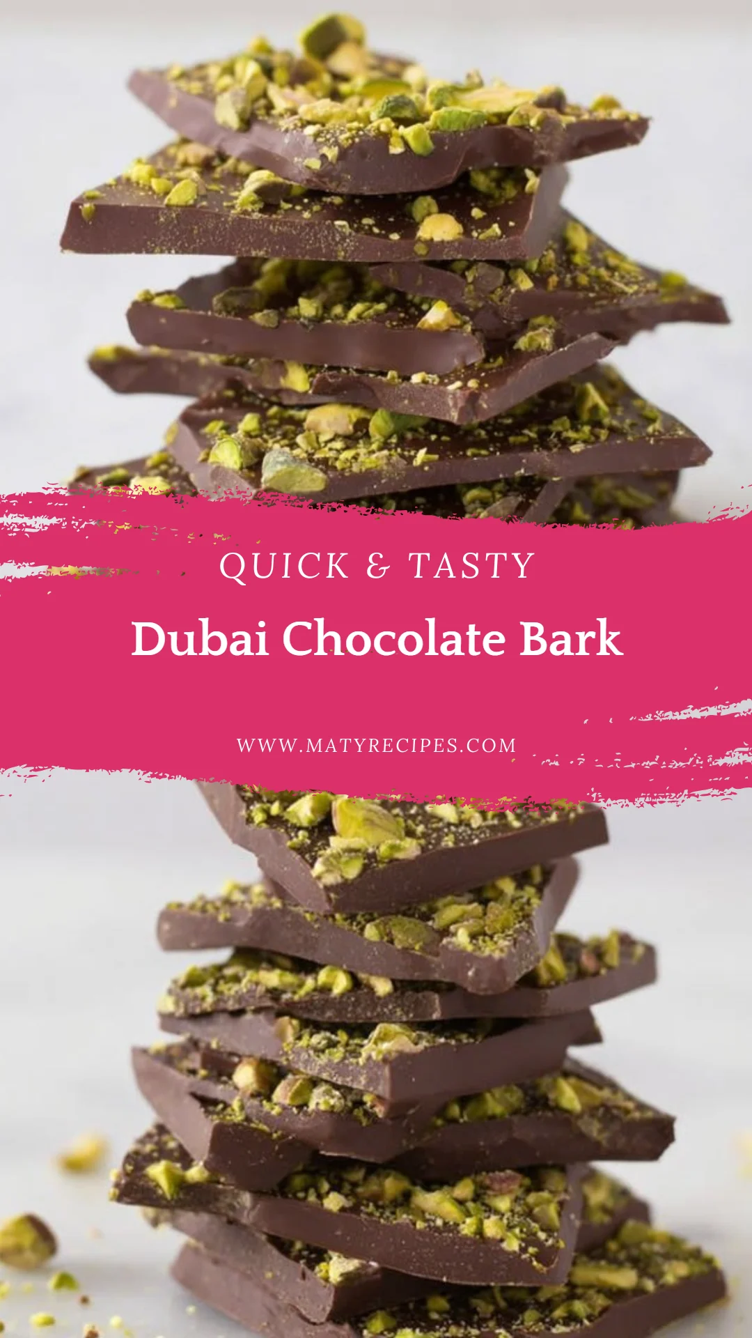 Dubai Chocolate Bark