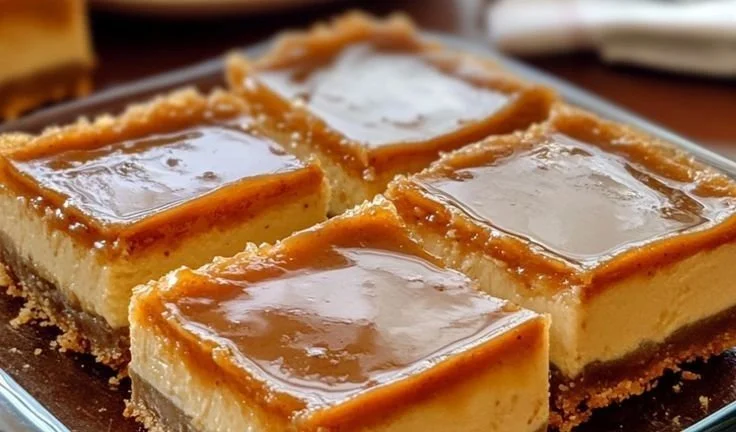 Dulce de Leche Cheesecake Bars