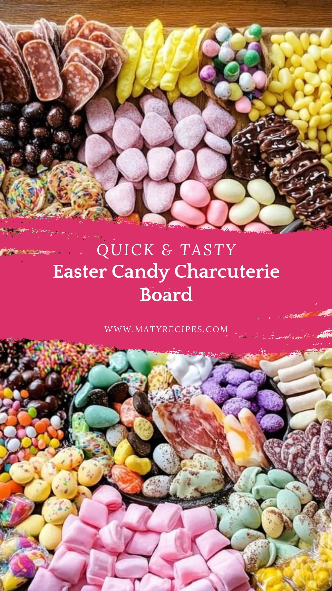 Easter Candy Charcuterie Board