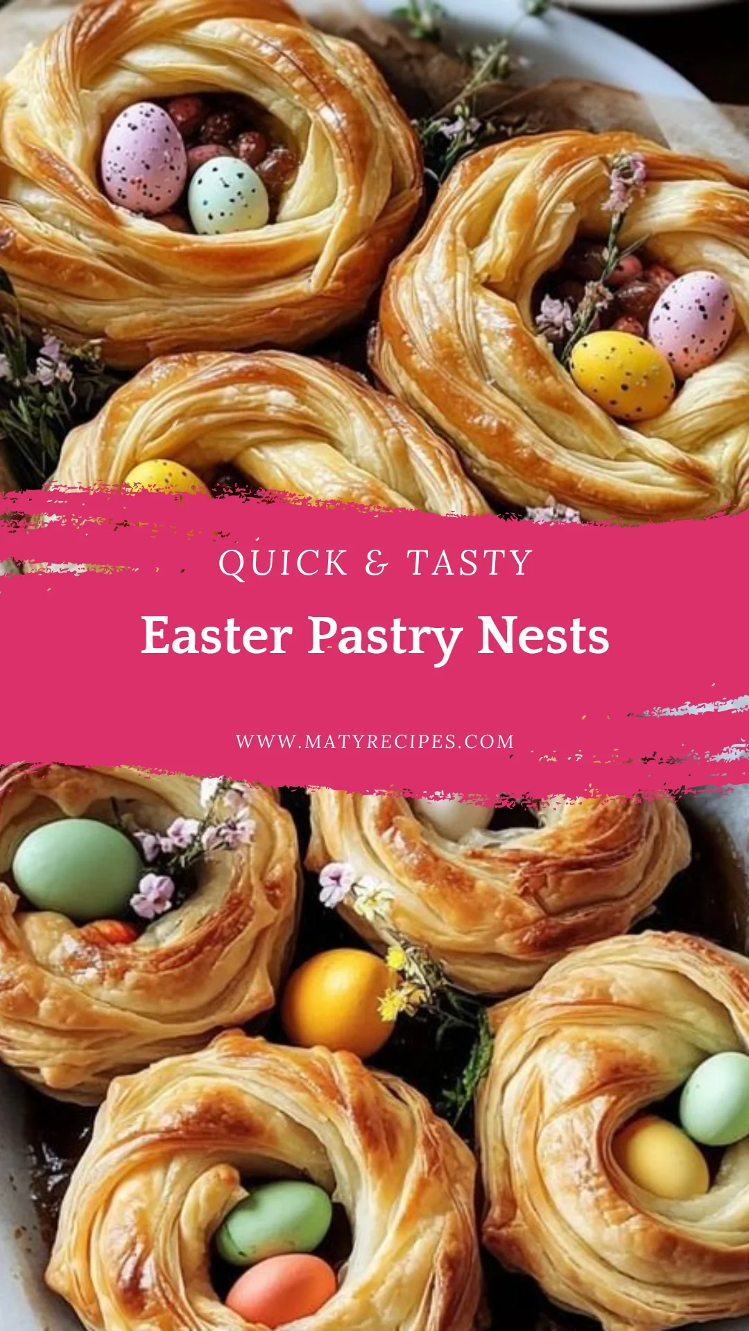 Easter Pastry Nests