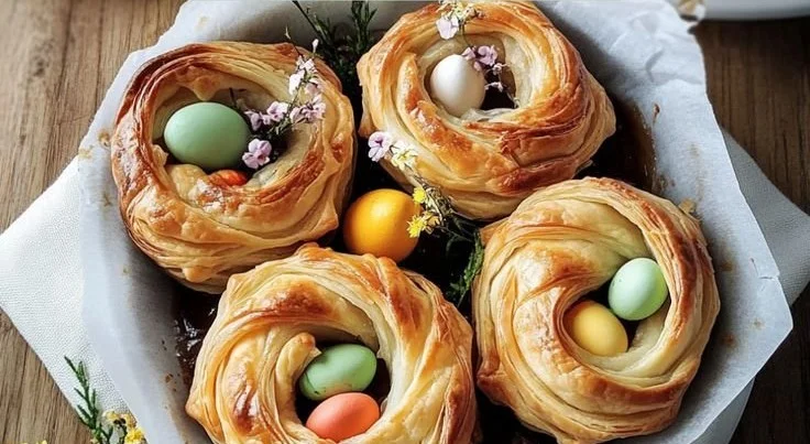 Easter Pastry Nests
