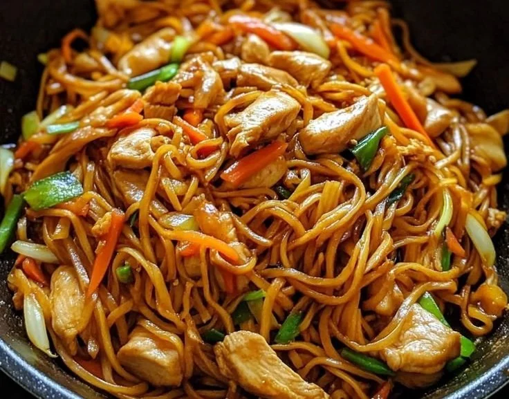 Easy Chicken Lo Mein
