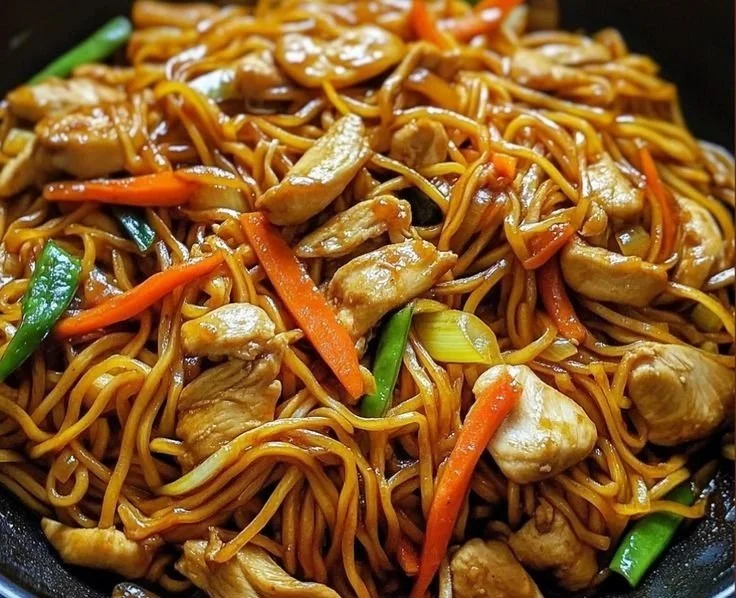 Easy Chicken Lo Mein