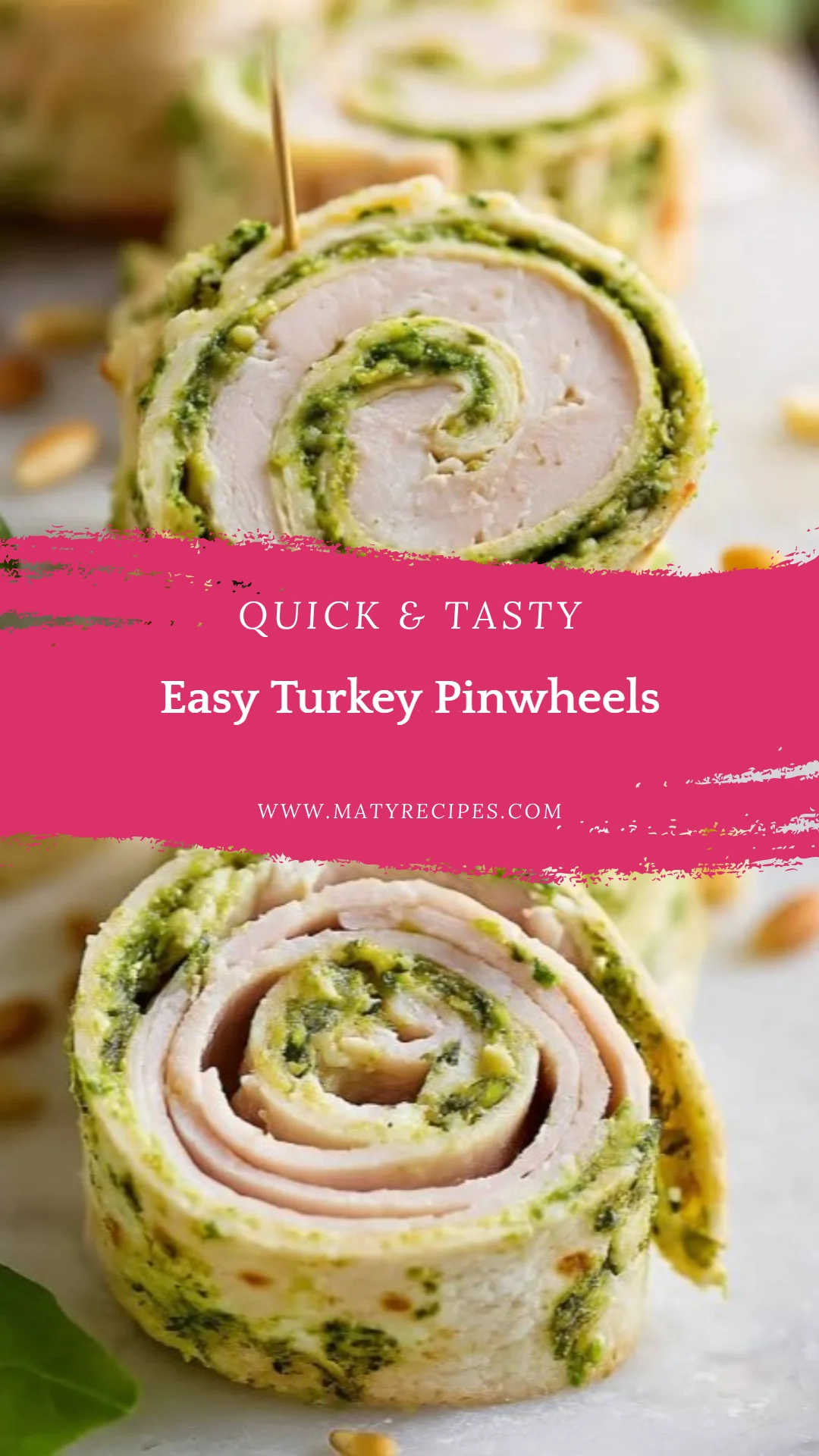 Easy Turkey Pinwheels