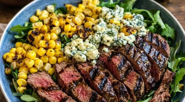 Grilled Balsamic Steak Salad