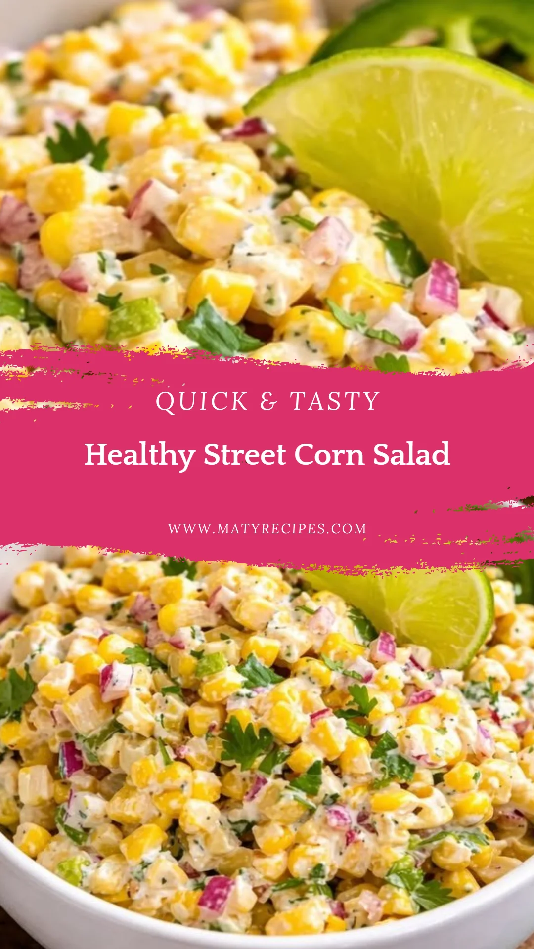 Healthy Street Corn Salad