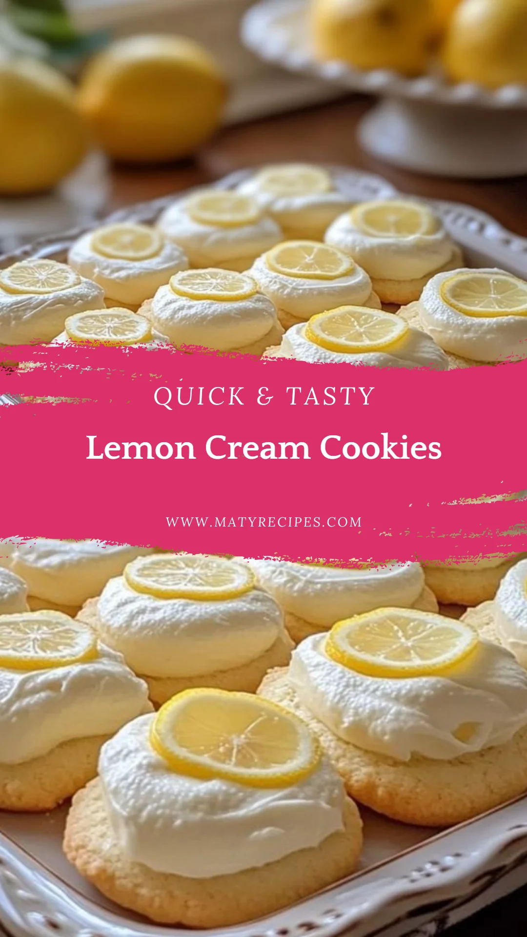 Lemon Cream Cookies