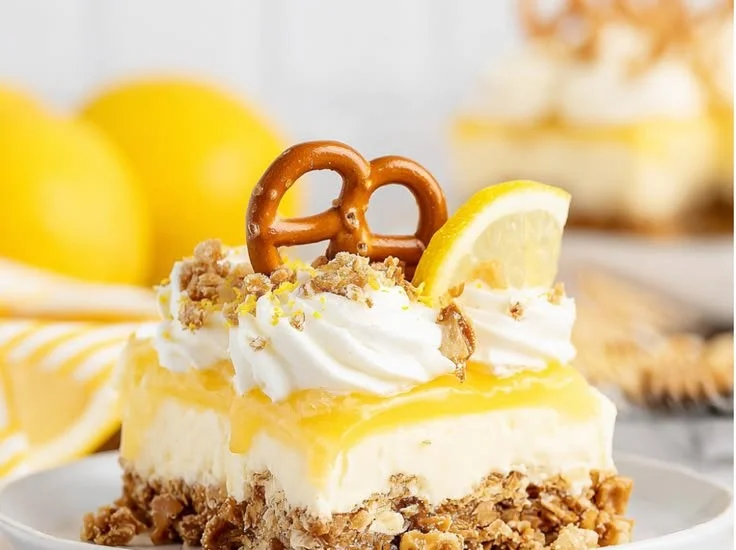 Lemon Pretzel Dessert