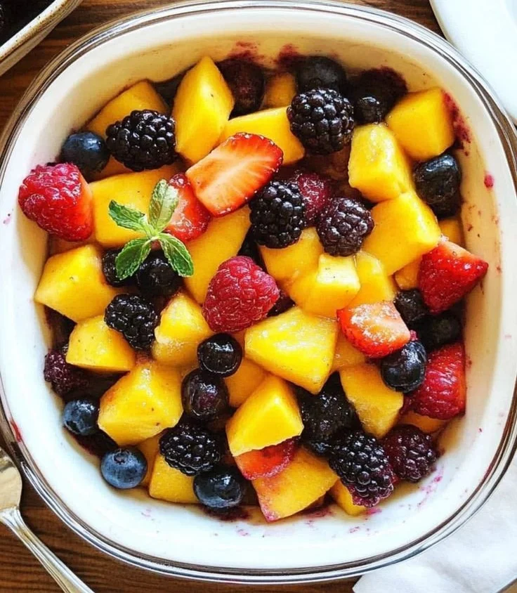 Mango Berry Fruit Salad